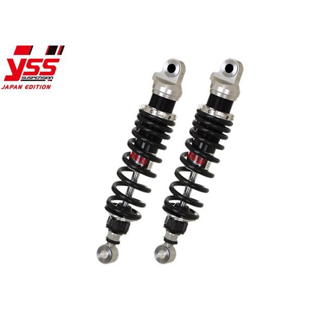 YSS リアサスペンション ツインショック RZ362【2本セット】（シルバー×ブラック） 119-41500107