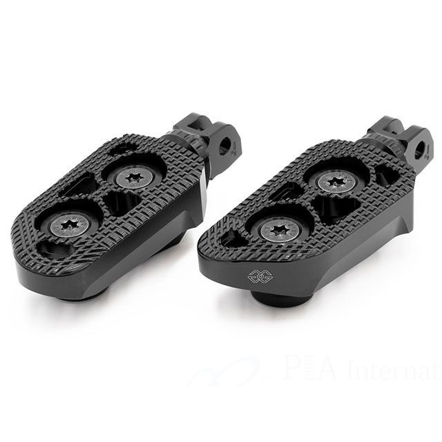 ギルズツーリング ツーリング フットペグ キット 「Tour-X」ライダー用（ブラック） RGK510UF37SETB