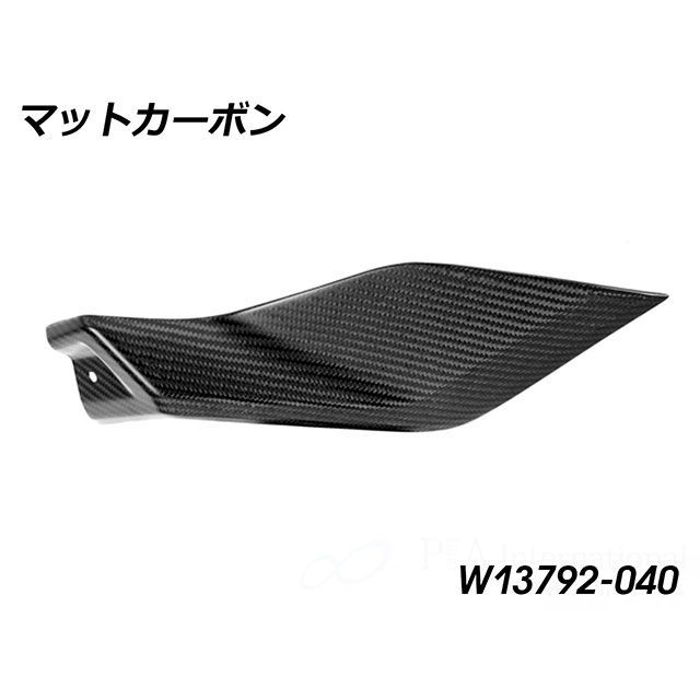 ワンダーリッヒ カーボンタンクサイドカバー Lower LH（マットカーボン） R1300GS Adventure W13792-040
