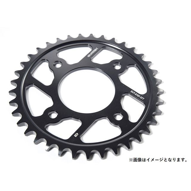 エヴァテック アルミリアスプロケット CT125等 クロスカブC110 CT125 色 ブラック 歯数 38T EVT-5167-38-BK 10,139円