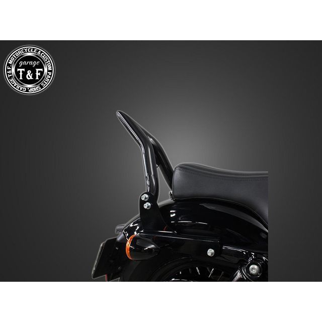 ガレージT&F スポーツスター 極太φ38シーシーバーショート 純正フェンダー専用（ブラック） XL1200/883 ・7102605