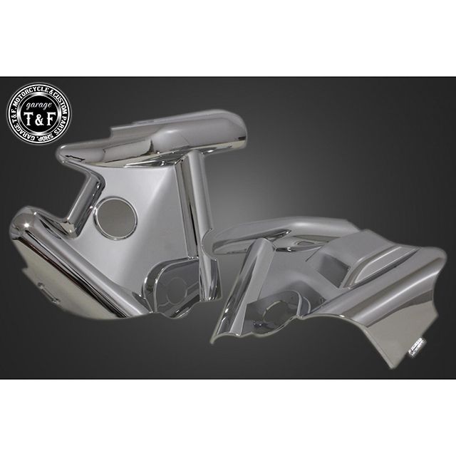 ガレージT&F ドラッグスター1100 ネックカバー 純正タイプ(メッキ) ドラッグスター1100 ドラッグスター1100クラシック ・710090|モトメガネ 店