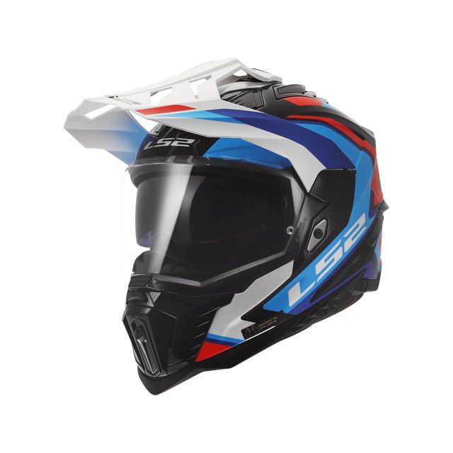 エルエスツーヘルメット LS2 EXPLORER PLUS F（フロンティア II ホワイト ブルー） サイズ M 467016112M