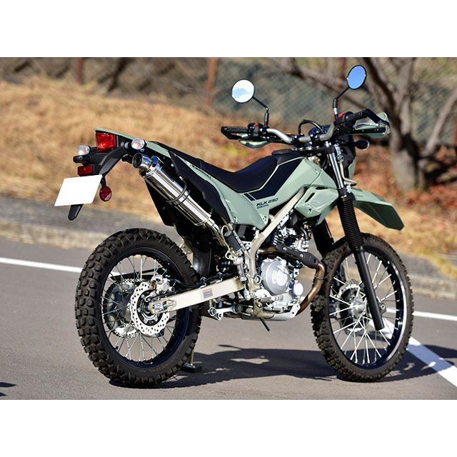 ビームス R-EVO スリップオン ステンレスサイレンサー 政府認証 KLX230/シェルパ/SM G439-53-P6J｜モトメガネ 店