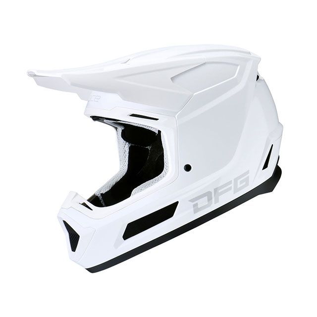 【特価品】ディーエフジー ACE ヘルメット(ホワイト) サイズ XS C9612|モトメガネ 店