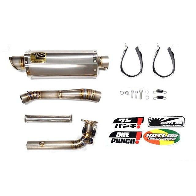 KN企画 HOTLAP×KN チャンピオンマフラー TITAN（シグナス グリファス Ver.1） KN-EXGP-HL01