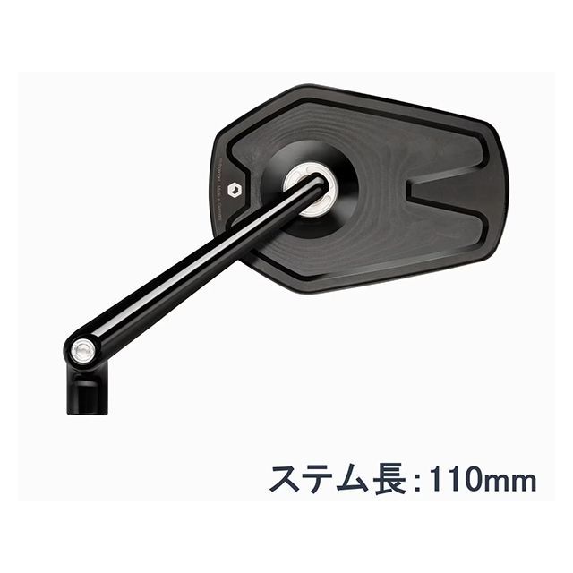 モトガジェット mo.ビュー ドリフト ステム長110mm ガラスレスミラー(1個) 汎用 MG-7006060