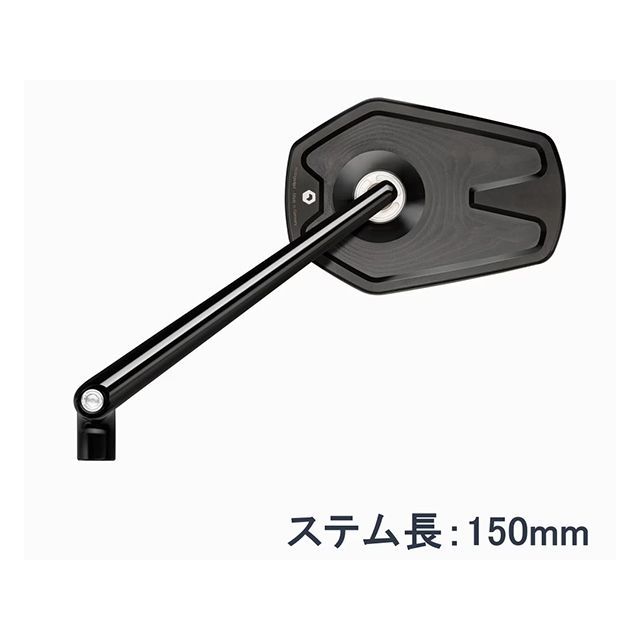 モトガジェット mo.ビュー ドリフト ステム長150mm ガラスレスミラー（1個） 汎用 MG-7006070