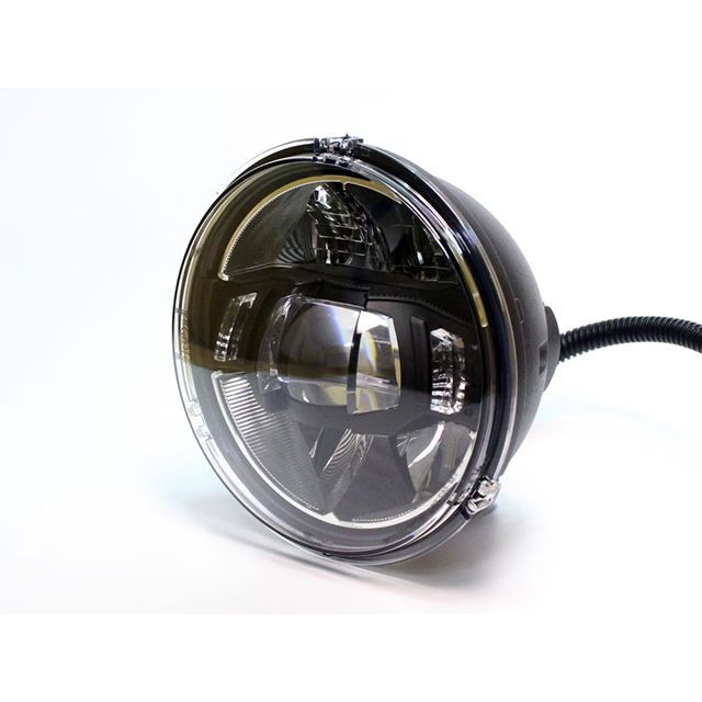 モトガジェット 5.75インチ LEDヘッドライト レンズユニット フロストセイバー 汎用 G601001201｜モトメガネ 店
