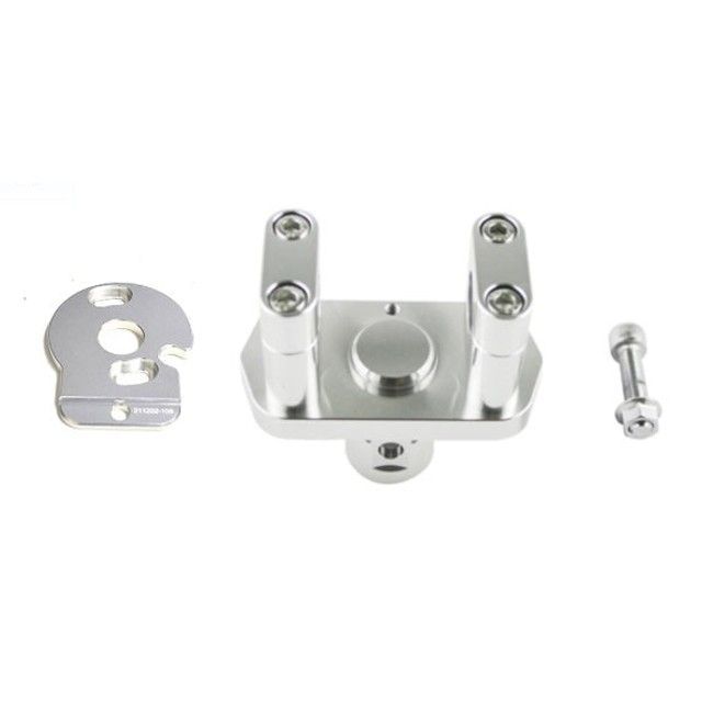 NCY ハンドルポスト＋メーターブラケット（ZOOMER/AF58）KN企画別注セット（シルバー） ZOOMER KN-ZM-10PM-SV