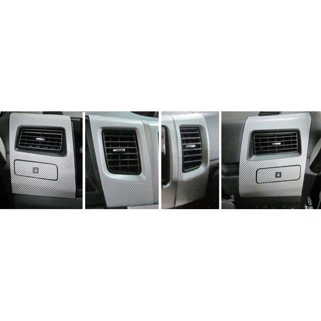 ハセプロ ダイハツ ムーヴカスタム LA110S/100S（2010.12～） エアアウトレットセット ブラック CAOD-4