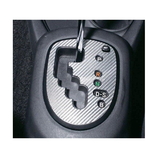 ハセプロ トヨタ ヴィッツ90系 シフトパネル 銀 CSPT-3S