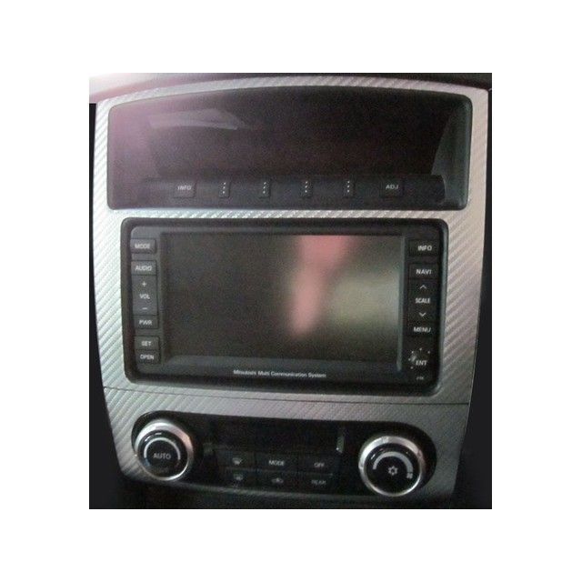 ハセプロ マジカルアートレザー ミツビシ パジェロロング V93W・V97W（2006.10～） センターパネル ガンメタ LCGU-CPM1