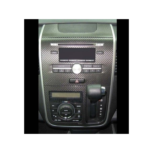 ハセプロ マジカルアートレザー スズキワゴンRスティングレー専用 MH23S（2008.9～） センターパネルセット（標準装備オーディオ用） ガンメタ LCGU-CPSSZ1