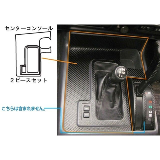 ハセプロ アートレザー ランドクルーザーHZJ・HDJ81V/FZJ・FJ80G 後期用（1995.1～96.8） センターコンソール シルバー LCS-CCT7