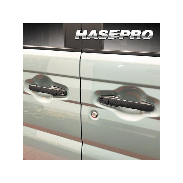 ハセプロ アートシート スズキ スペーシアギア MK53S（2017.12～）/ワゴンRスマイル ハイブリッドS MX91S（2021.9～）/スペーシアカスタム ハイブリッドXS MK53S（2020.8～） ドアノブ ガンメタ MSGU-DSZ18