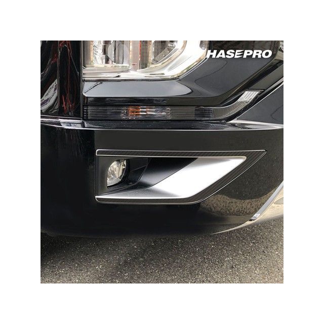 ハセプロ アートシート ミツビシ デリカD：5 CV1W（2019.2～）※後期ディーゼル フォグランプガーニッシュ シルバー MSS-FRGM2