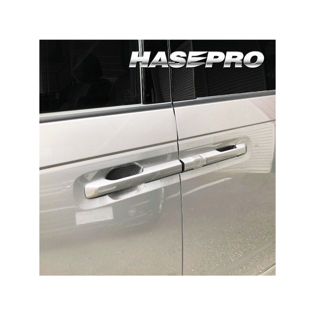 ハセプロ ホンダ ステップワゴンe：HEVスパーダ RP8（2022.5～） ドアノブガード ブラック CDGH-31