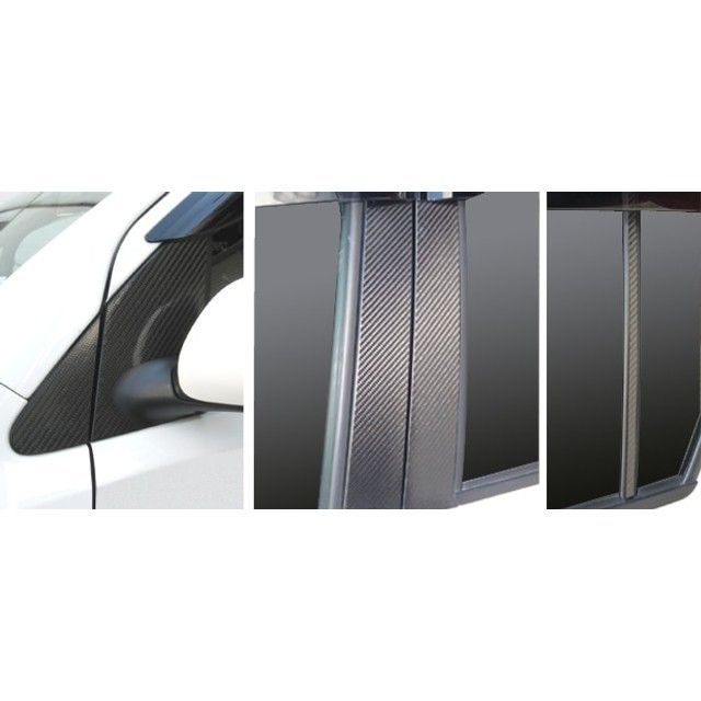 ハセプロ ダイハツ ブーンM300S系（2004.6～2010.1） バイザーカットフルセット ブラック CPD-VF4