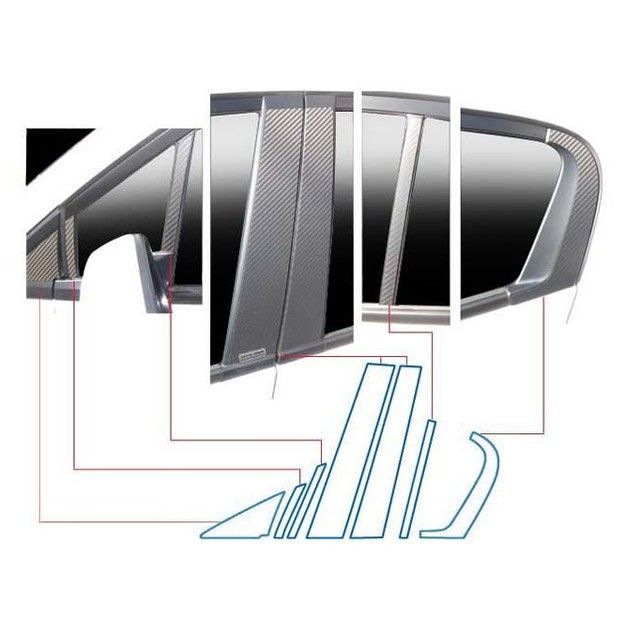 ハセプロ ホンダ インサイト ZE2（2009.2～）フルセット7P&times;左右 ガンメタ CPH-F44GU｜モトメガネ 店 20,369円