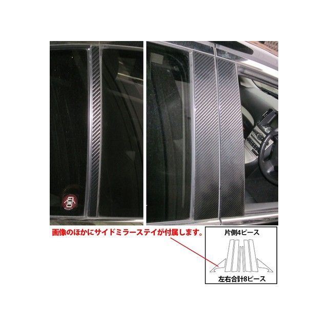 ハセプロ ニッサン スカイラインセダン V36系（2006.11～） フルセット（4P&times;2） ブラック CPN-F47｜モトメガネ 店 20,369円