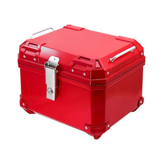 マッドマックス オートバイ用 リアボックス THE SQUARE COLORS（ザ・スクエア カラーズ） トップケース 45L（レッド） 汎用 MM18-A45L-RD