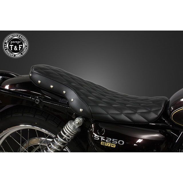 ガレージT&F ST250E スタッド付きショートフラットシート（ダイヤ） ST250E ST250 ・7120307