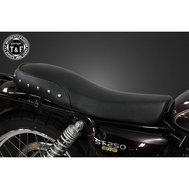 ガレージT&F ST250E スタッド付きフラットシート(スムース) ST250E ST250 ・7120313|モトメガネ 店