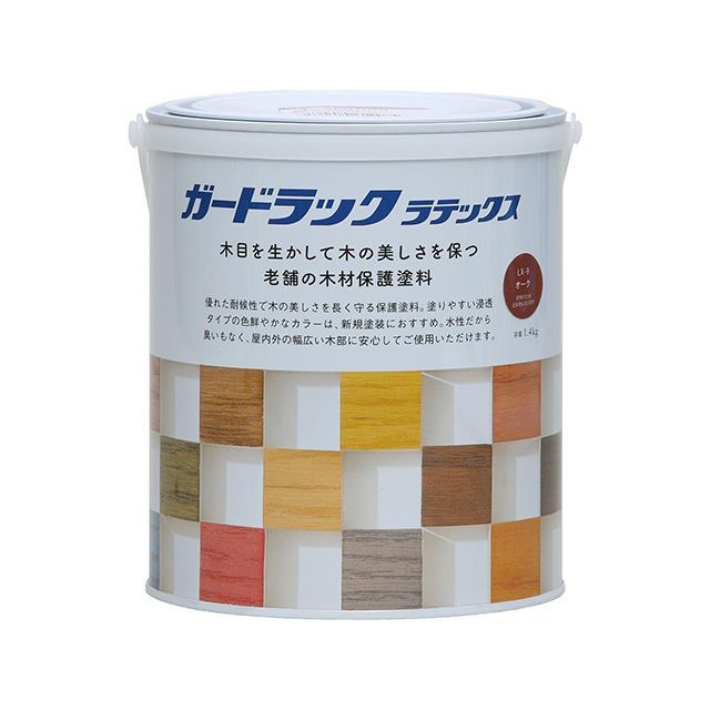 和信ペイント ＃800446 Gラックラテックス 1.4kg（オーク） ＃800446