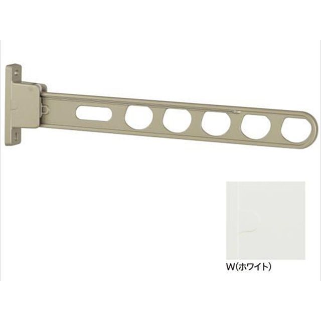川口技研 HC-65-W ホスクリーン 屋外腰壁用物干 HC型 スタンダードタイプ HC-65-W