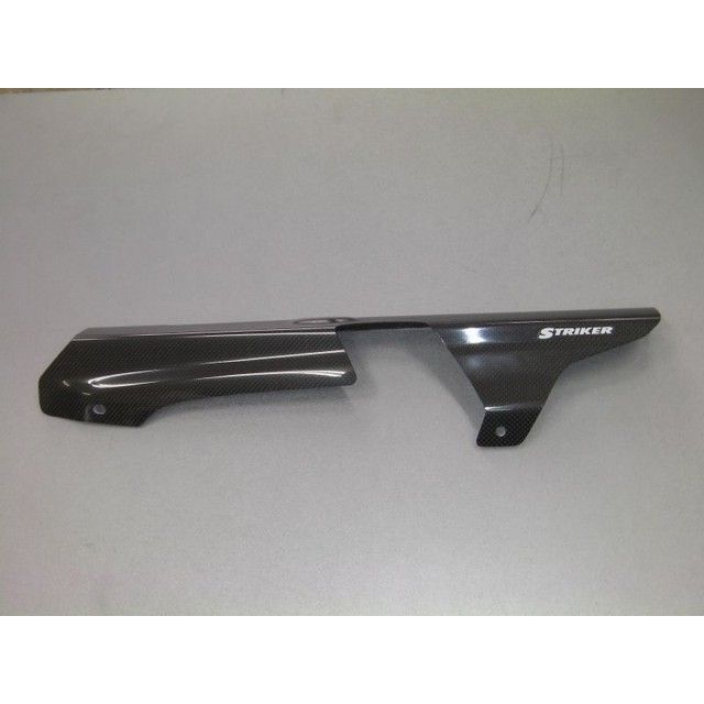 ストライカー STRIKER エアロデザイン カーボンチェーンカバー HONDA CB400SF/SB VTEC/REVO ［SAD-CC35C、SAD-CC35TC］ 材質 綾織カーボン SAD-CC35TC