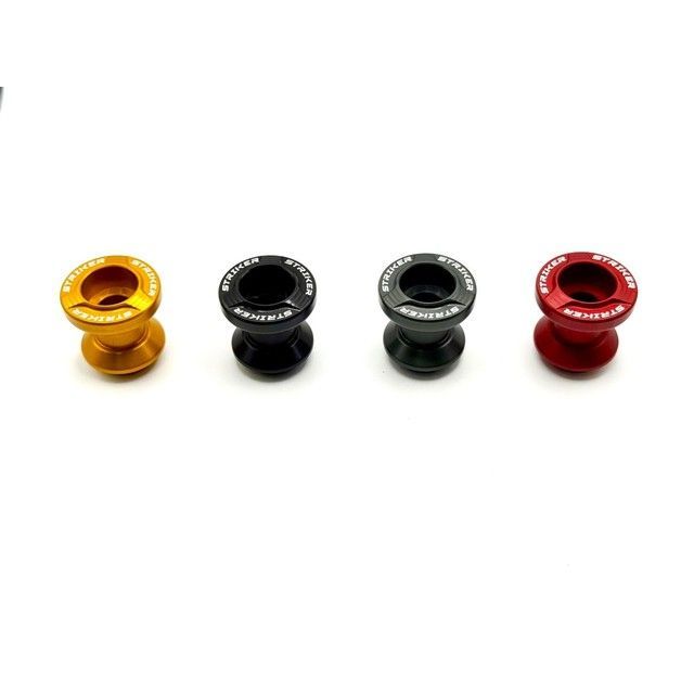 ストライカー STRIKER アルミビレッドスタンドフックセット ネジ径M10／M8対応品 選べる4色！ ［SS-SF001-BK、SS-SF001-GD、SS-SF001-GM、SS-SF001-RE］ カラー ブラック SS-SF001-BK