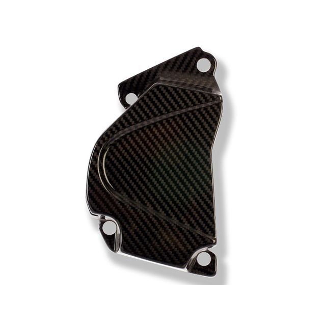 イルムバーガー S1000RR 15-18 ストリート フロントスプロケットカバー カーボン 仕上げ 艶あり RIO.218.S100N.K-S1000RR
