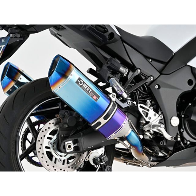 ビートジャパン NASSERT Evolution GT T2 UP仕様（ブルーチタンサイレンサー） Ninja1100SX 0260-KI7-BL