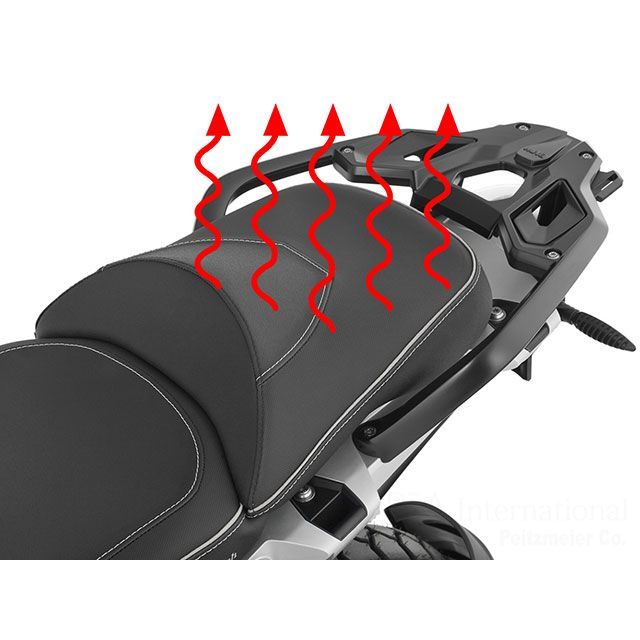 ワンダーリッヒ アクティブコンフォートシート 「AKTIVKOMFORT」for passenger 標準高 シートヒーター 純正シートヒーター非搭載車用（ブラック） W42723-702