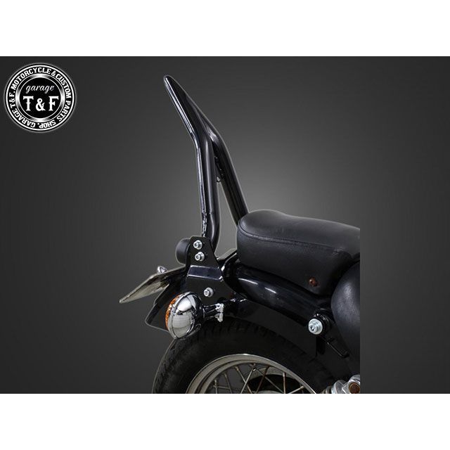 ガレージT&F ビラーゴ250 極太φ38シーシーバーミディアム 純正フェンダー専用（ブラック） ビラーゴ250S ビラーゴ250 ・8021804｜モトメガネ 店