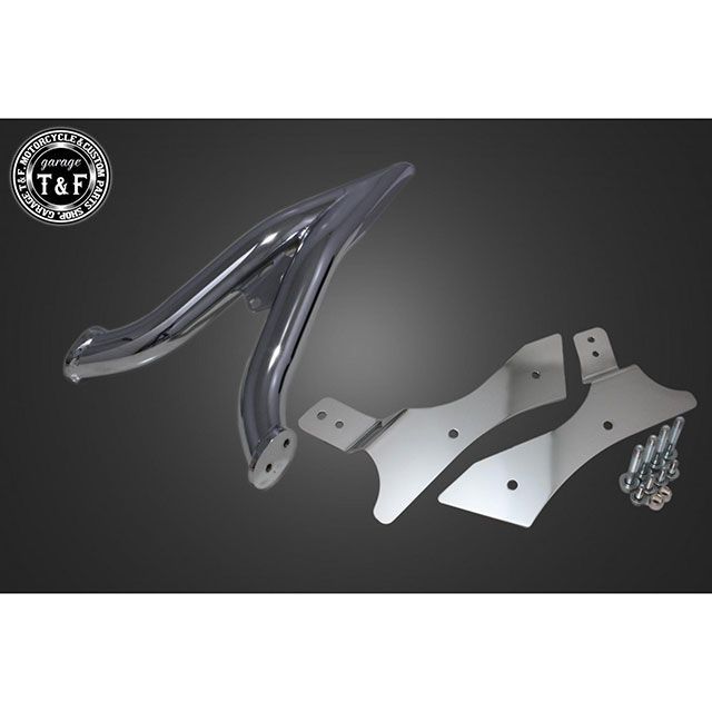 ガレージT&F スラッシャー400 極太φ38シーシーバーショート 純正フェンダー専用（メッキ） シャドウスラッシャー400 ・8021705｜モトメガネ 店