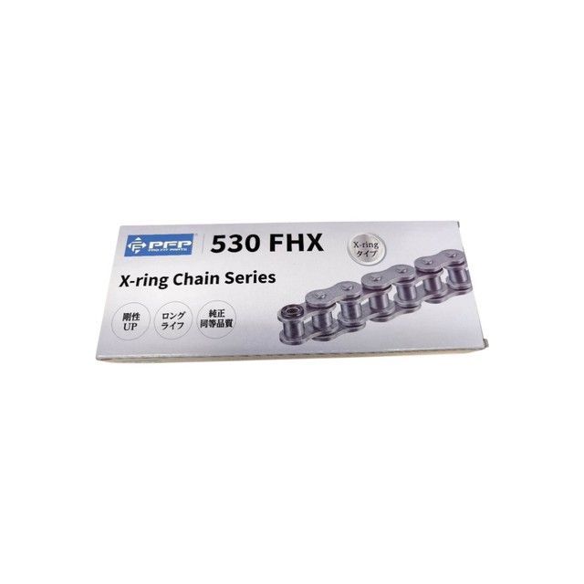 【メーカー直送】ピーエフピー X-ringチェーンシリーズ 530FHX-110L スチール