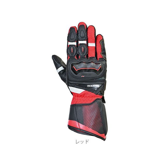 フラッグシップ 2026春夏モデル FG-A627 ヴァンキッシュグローブII（レッド） サイズ M FG-A627｜モトメガネ 店