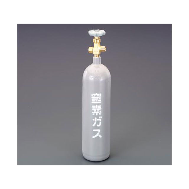 エスコ 2.1L 窒素ボンベ（容器のみ） EA301-1A｜モトメガネ 店