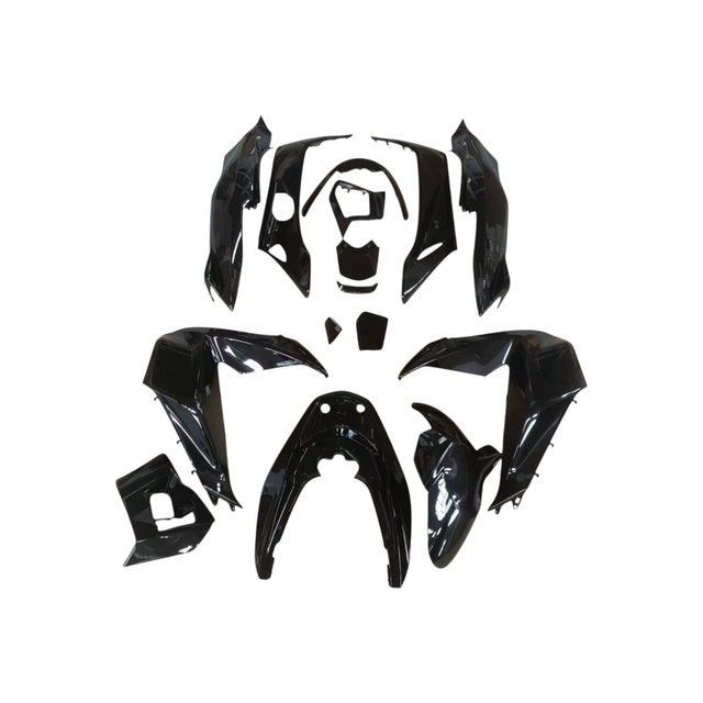 【メーカー直送】エナジープライス 外装15点セット PCX125(JF56)/PCX150(KF18)(ブラック) PCX125 PCX150|モトメガネ 店