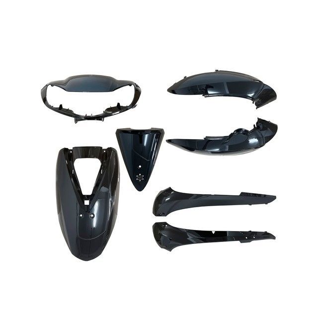 【メーカー直送】エナジープライス 外装7点セット ディオ（AF62/AF68）/（ブラック） Dio｜モトメガネ 店