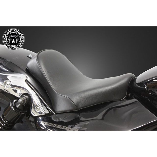 ガレージT&F エリミネーター250V シングルシート/スムース（ブラック） エリミネーター250V ・8031717｜モトメガネ 店