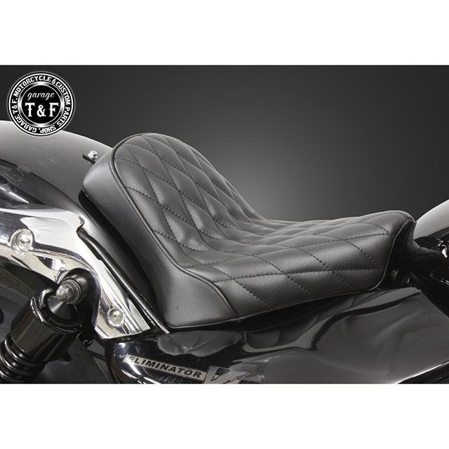 ガレージT&F エリミネーター250V シングルシート/ダイヤ(ブラック) エリミネーター250V ・8031719|モトメガネ 店
