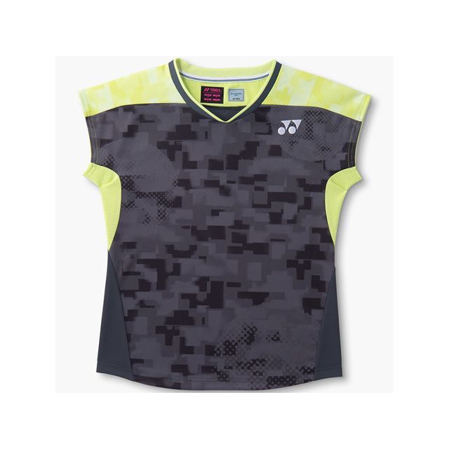 ヨネックス 21000 ウィメンズゲームシャツ(フィットシャツ/アッシュグレー) サイズ XO 21000|モトメガネ 店