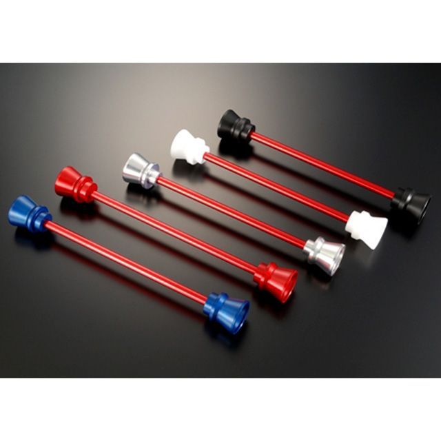 アグラス アクスルプロテクター ファンネルタイプ Z650 アルミ ブルー 344-407-A0B｜モトメガネ 店