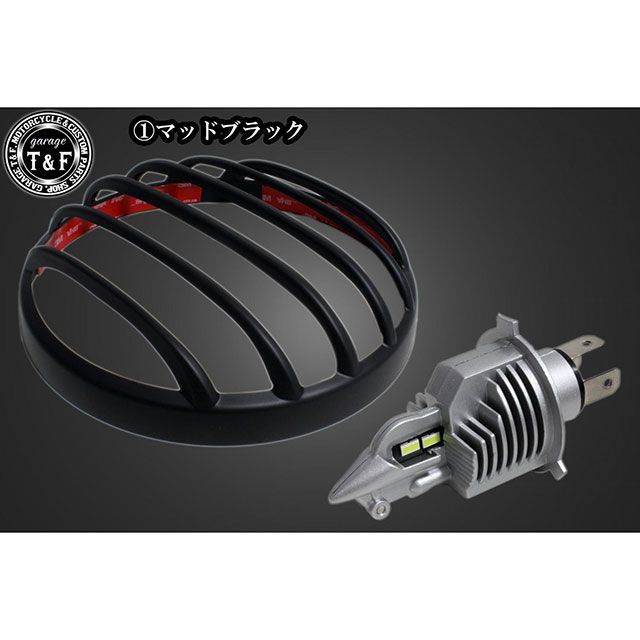 ガレージT&F イントルーダーLC250 コンバットビキニカウル＆バードゲージカバーSET（マッドブラック/マッドブラック） イントルーダーLC250 ・8041903｜モトメガネ 店