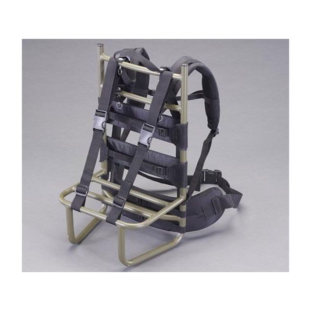 エスコ 640×360×250mm/50kg 背負子 背たろう君(OD) EA520EF-11|モトメガネ 店