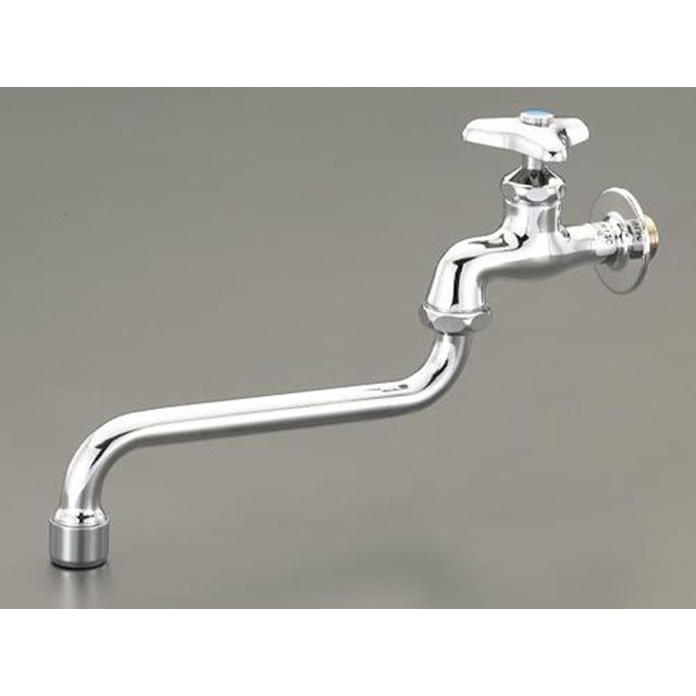 エスコ PJ 1/2&rdquo; 自在水栓 EA468CY-70｜モトメガネ 店