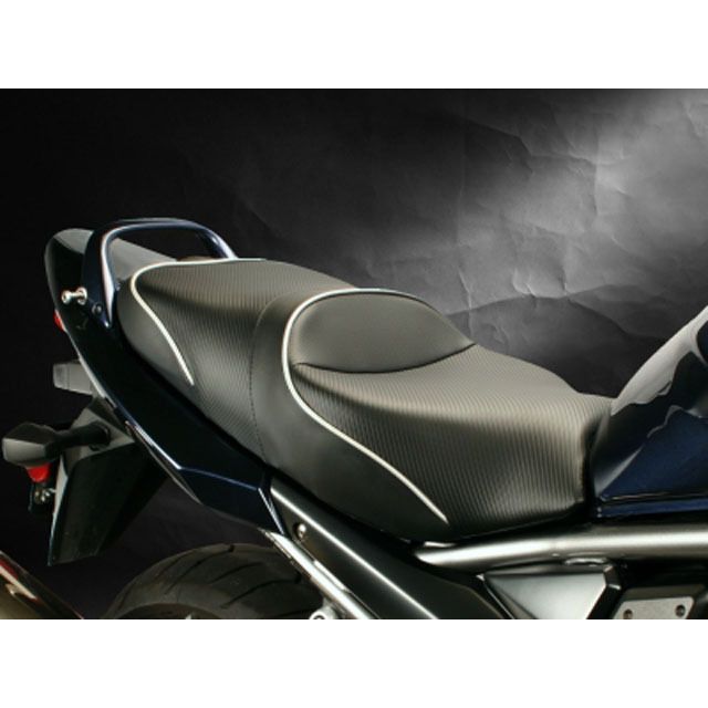 サージェント シート GSF 1250 Bandit 1250F カラー シート パイピング：ブラック WS-579-19
